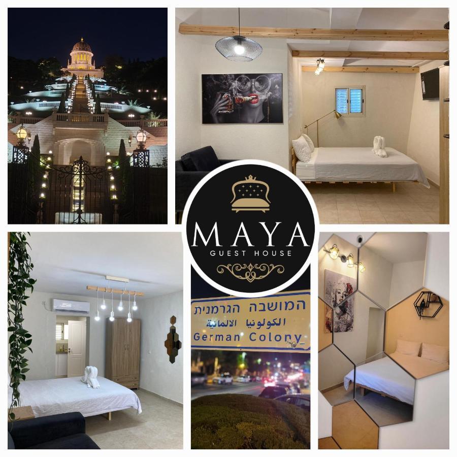 Maya Guest House - German Colony & Bahai Gardens, Haifa Eksteriør bilde